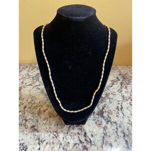 Vintage Napier Faux Pearl & Gold Tone Beaded Necklace Elegant Classic Gift